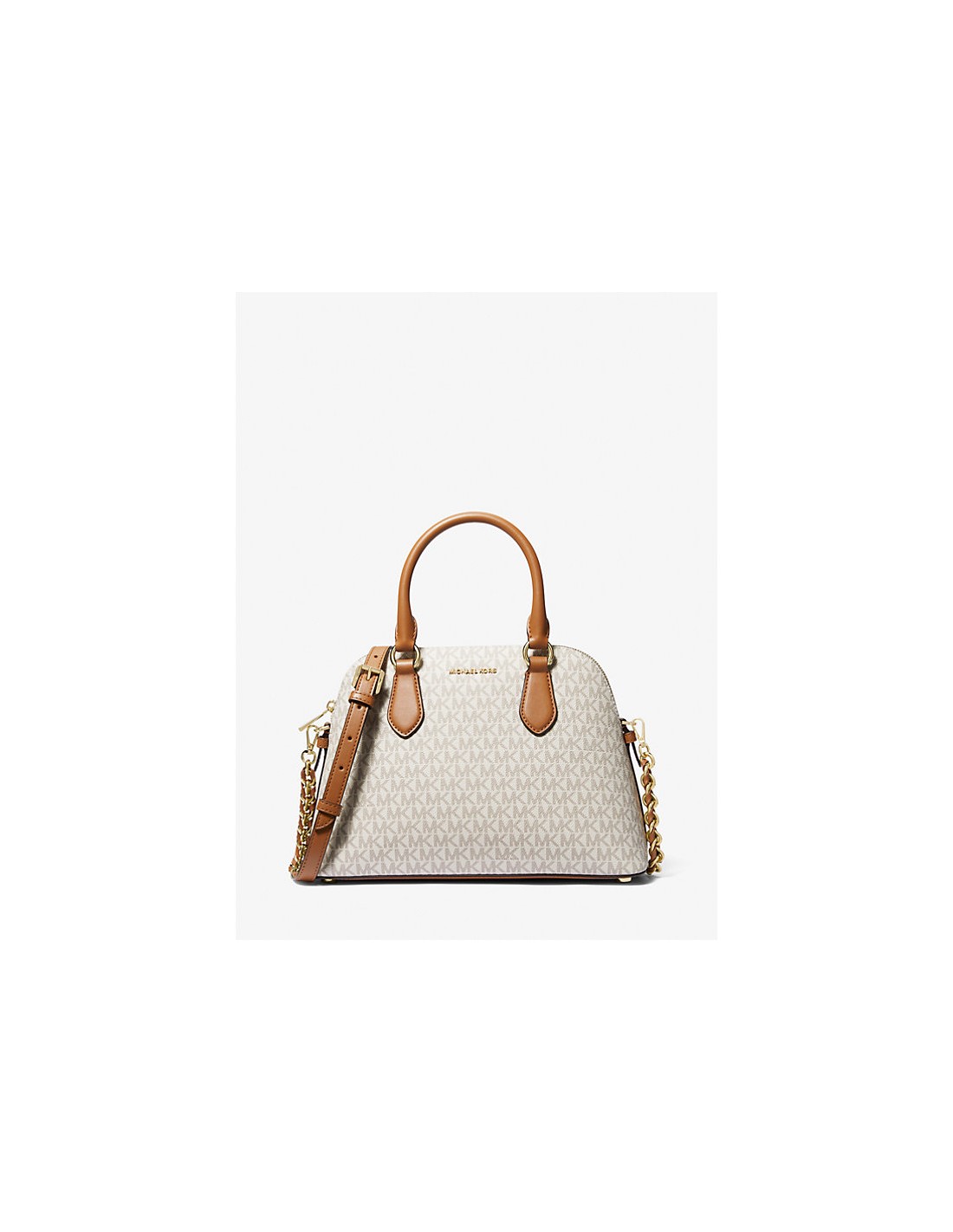 Michael Kors Veronica Medium Logo Dome Satchel