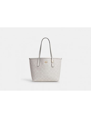 COACH Mini City Tote In Signature Canvas