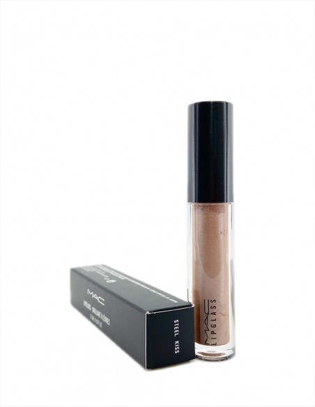 MAC Lipglass Lip Gloss – Shade "Steel Kiss"